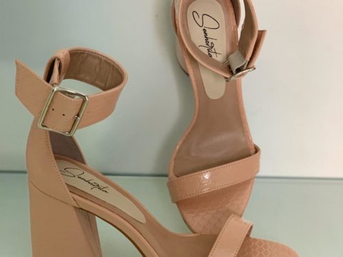 Sandália Salto Bloco Dalia